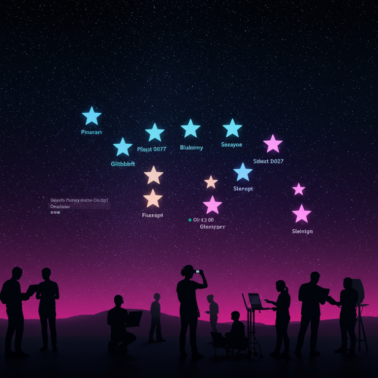 Using GitHub Stars to Gauge Developer Activity